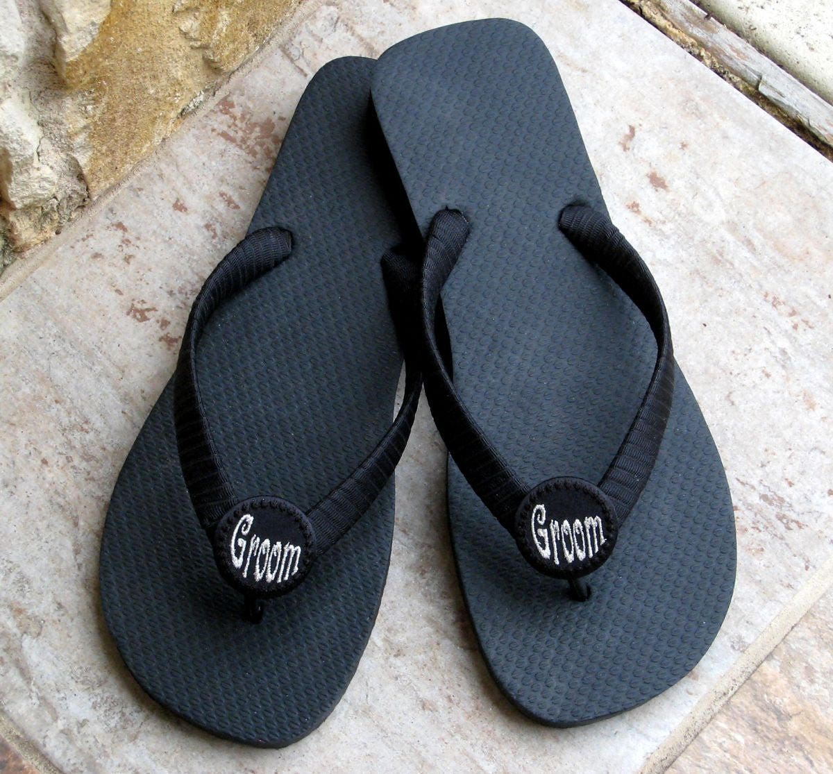 Groomsmen store flip flops