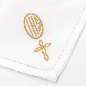 FATHER of the BRIDE or GROOM Handkerchief, For Groomsmen, For Ring Bearer, Irish Linen, Hemstitched, Custom, Personalized, 12x12 inch square