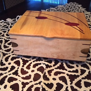 tea box, tea box wood, Handmade tea box, wooden tea box, Jewelry box, wedding gift, birthday gift, present