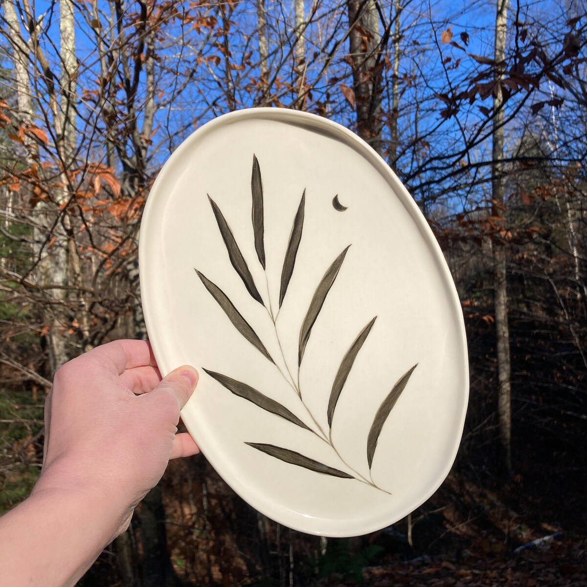 Botanical Platter - Etsy