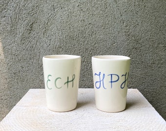 Personalized Calligraphy INITIAL CUP