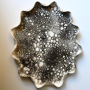 Extra Large Bubble Glaze Large Platter
