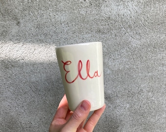 Personalized NAME Calligraphy Ceramic CUP