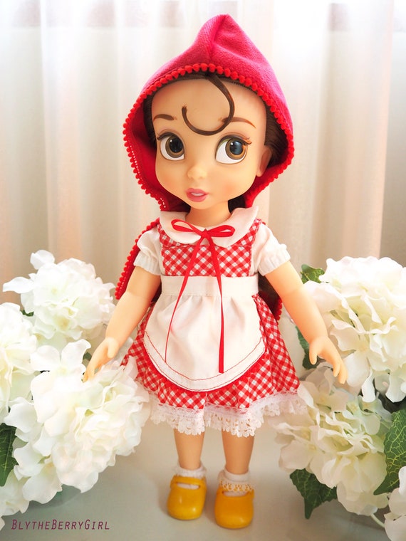 Little Red Riding Hood dress outfit for Disney Animators doll