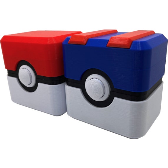Nintendo Switch Pokemon Pokeball Game Case Holder Etsy