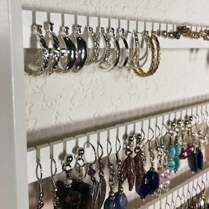 Hoop earring organizer best sale diy