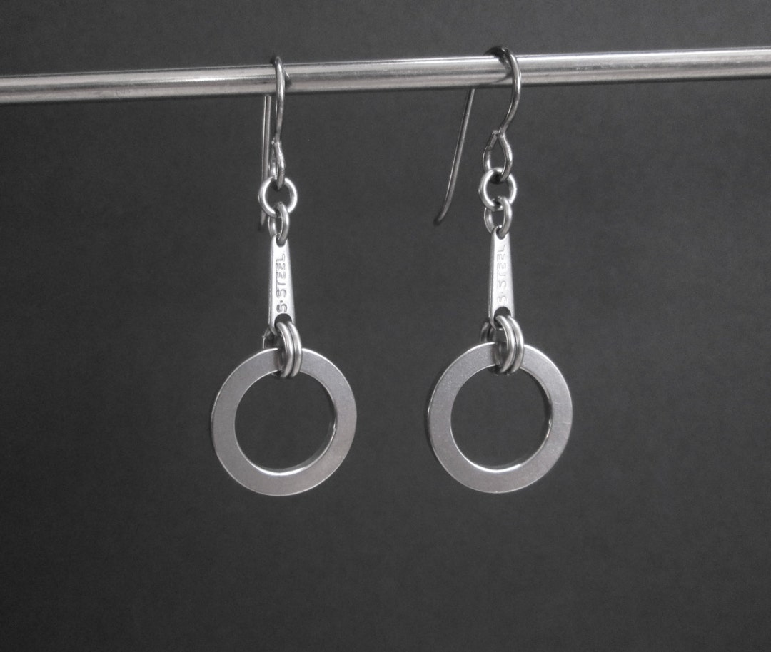 Etsy stainless steel earrings Clearance