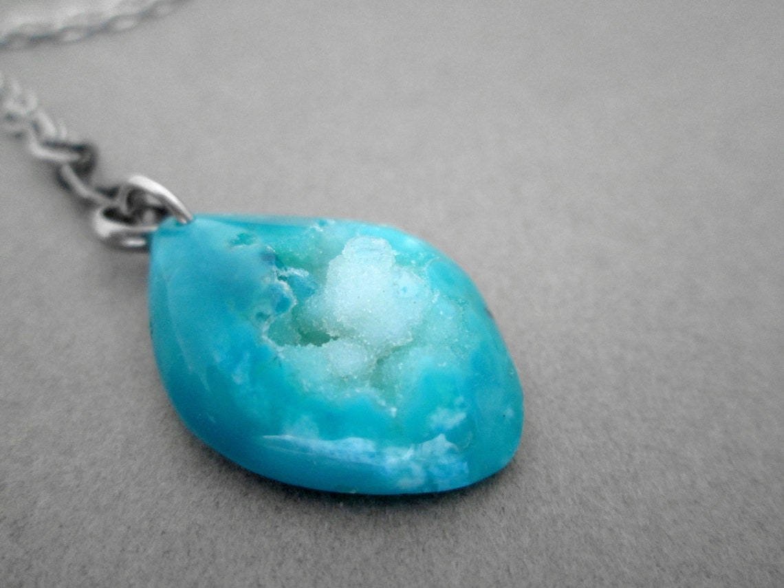 Lapislázuli Piedra Preciosa Tallada A Mano Colgantes - Altura: 43 Mm