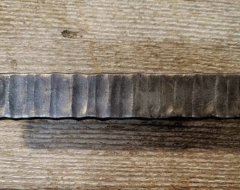 Hammered iron drawer /cabinet pull