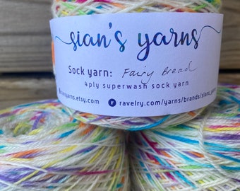 Fairy Bread - Sock Yarn