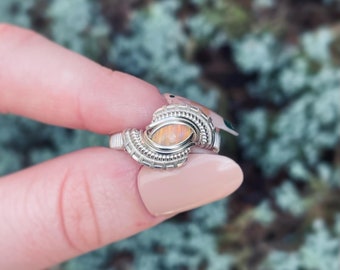 Ethiopian Opal Ring Size 10