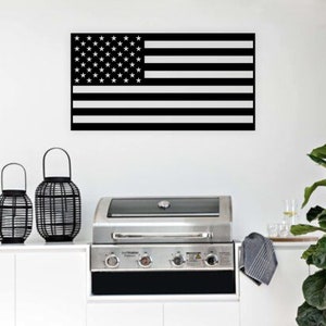American Flag Metal Sign, Metal US Flag, Metal Flag, Patriotic Sign, American Gift, Military Gift, Proud American, Custom Metal Flag,