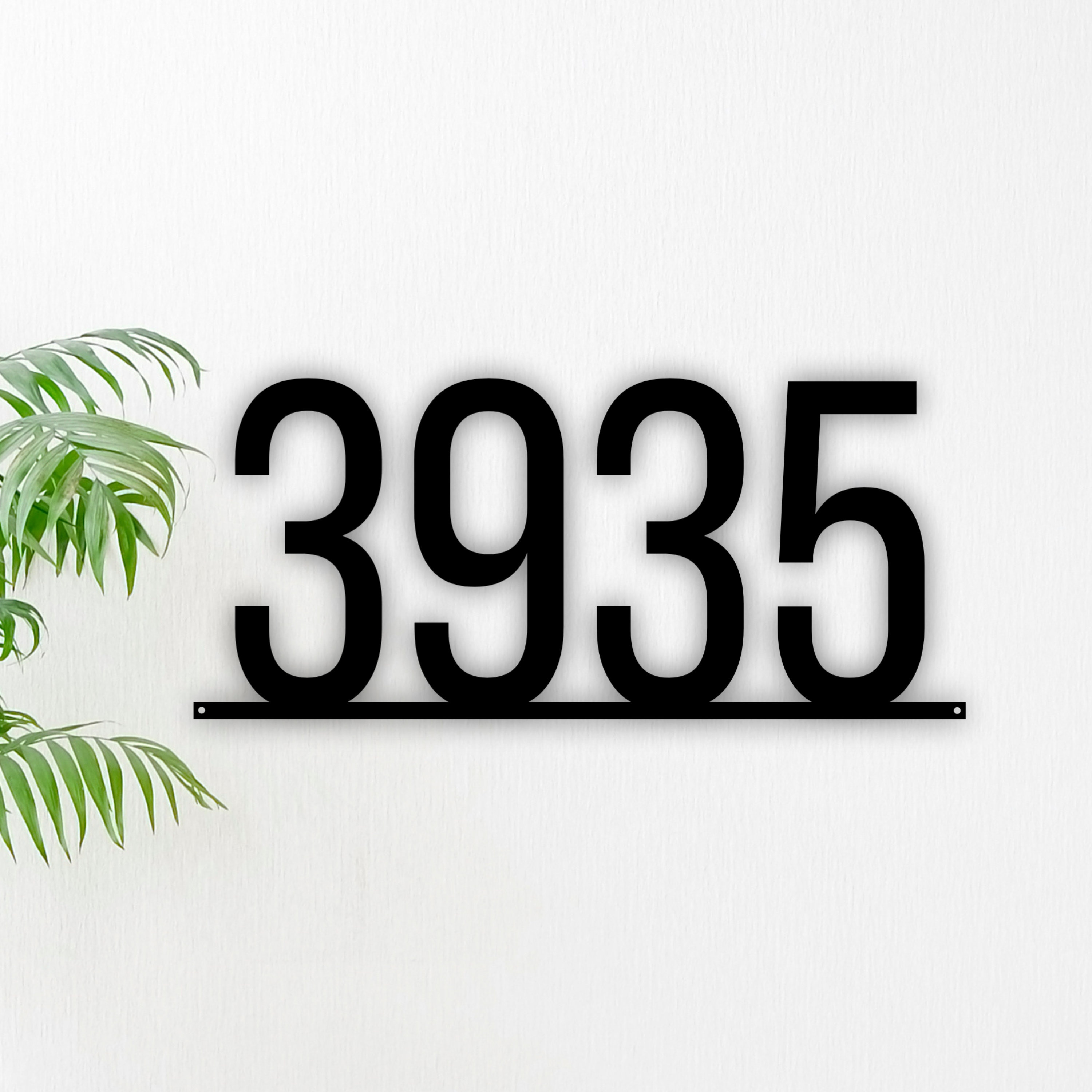 Address/number Decoration Modern Address Numbers, House Numbers, Address Sign, Address Plaque ...