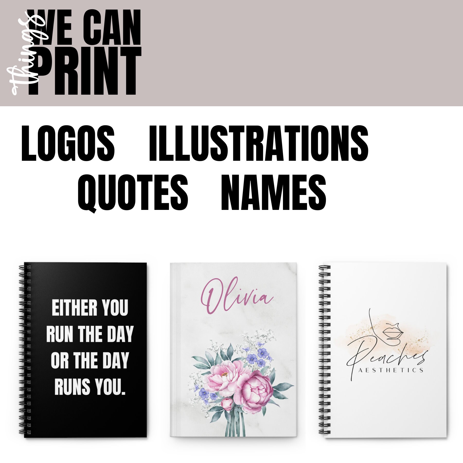 Customize Notebook Debut Custom Notebook, Notebook With Logo, Create Your Own Notebook ...