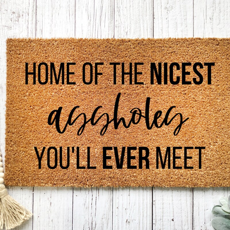 Funny Door Mat Etsy — free download