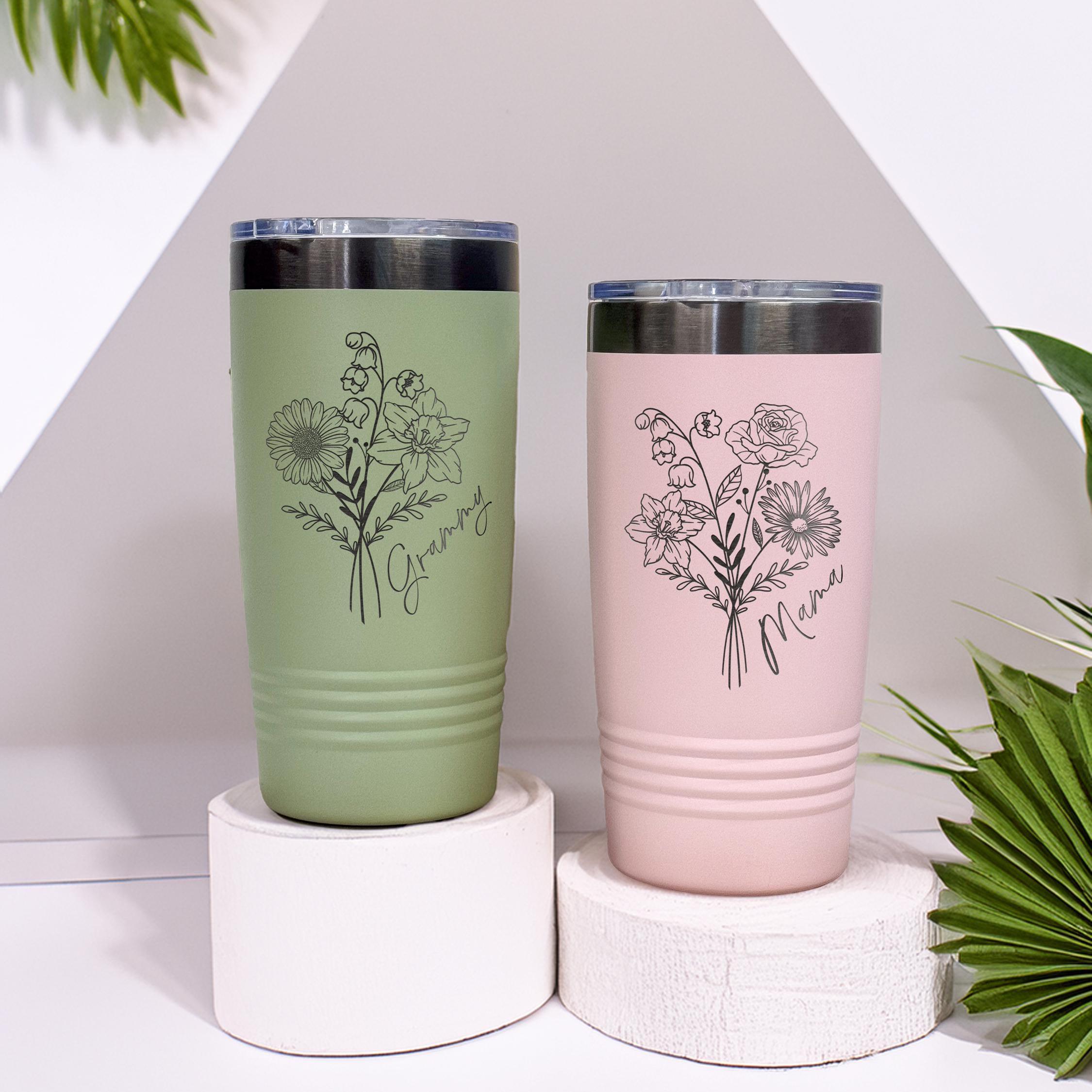 37 Amazon Mother's Day Gifts She'll Actually Use (Not Just Display) 9 Custom Birth Flower Bouquet Tumbler for Mom, Grandma, Personalized…