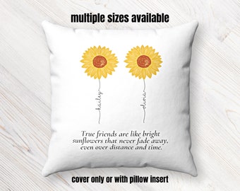 Collections Etc There is No Better Friend Pretty Floral Sister Accent Pillow Collections Etc There is No Better Friend Pretty Floral Sister Accent Pillow