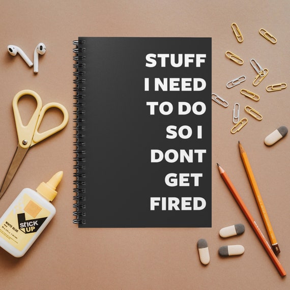 New Job Gift Funny Coworker Gift Funny Notebook Funny - Etsy New Job Gift Funny Coworker Gift Funny Notebook Funny - Etsy