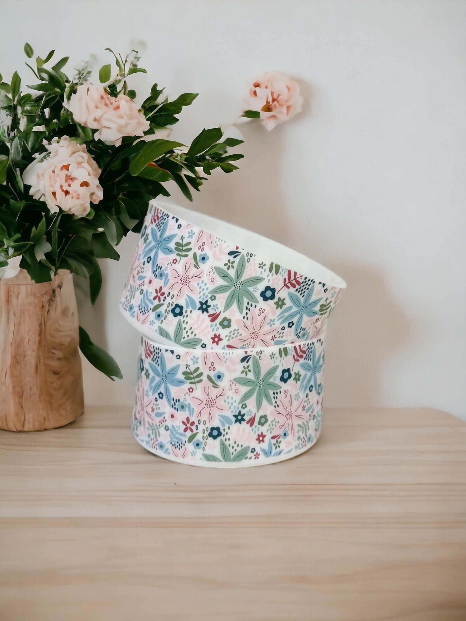 Pastel Floral Silicone Boot, Silicone Boot, Stanley Boot, Tumbler Accessories,  Protective Boot, Pastel Tumbler Accessories, Clean Slate