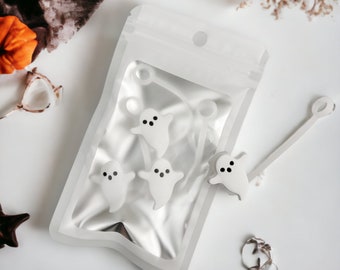 Ghost Straw Topper Cover, Stanley Tumbler, Glass Coffee, Drink Topper Drink Cup Cover for Tumbler Accessories, Straw Cap Reusable Cover