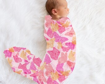 butterfly swaddle blanket