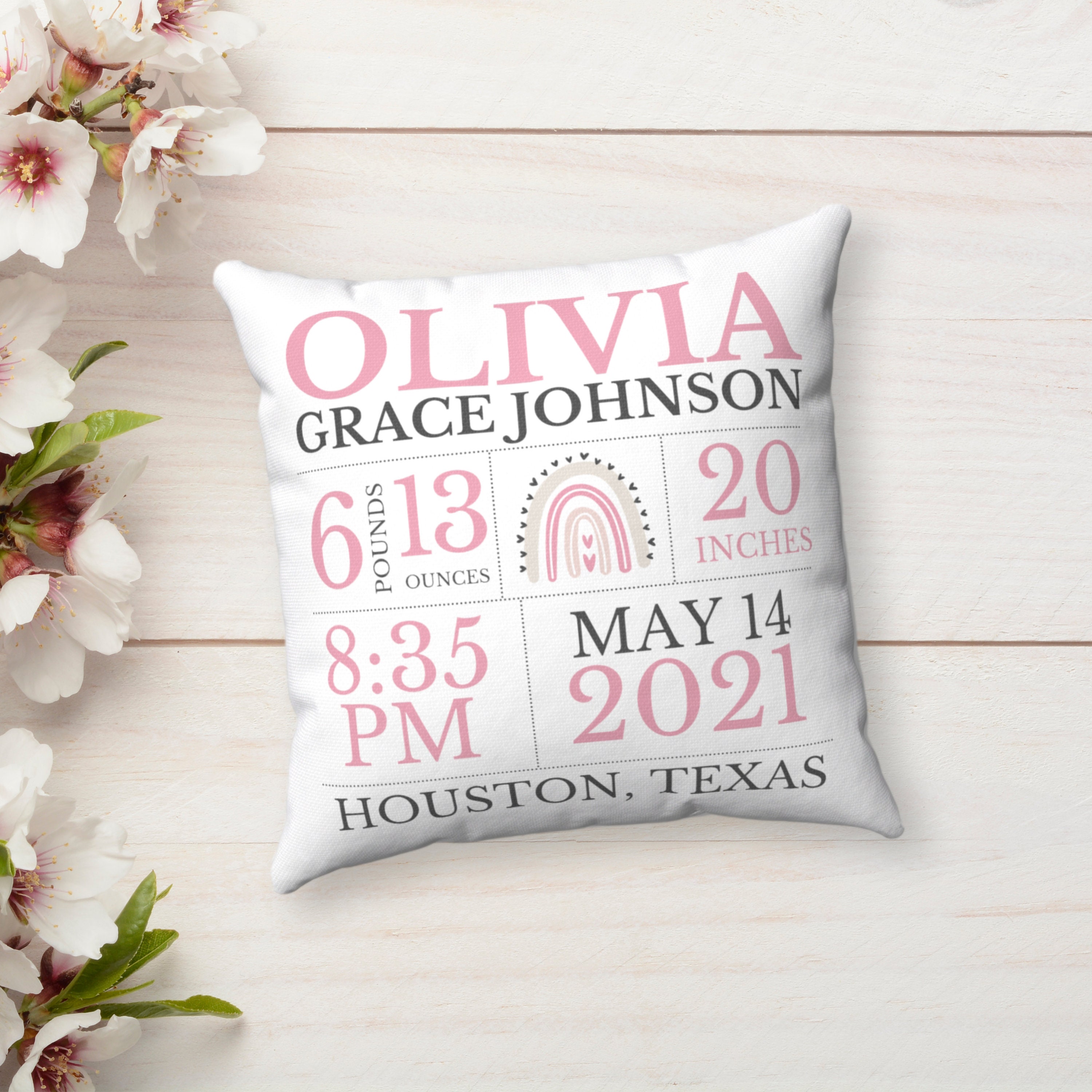 Birth clearance stat pillow