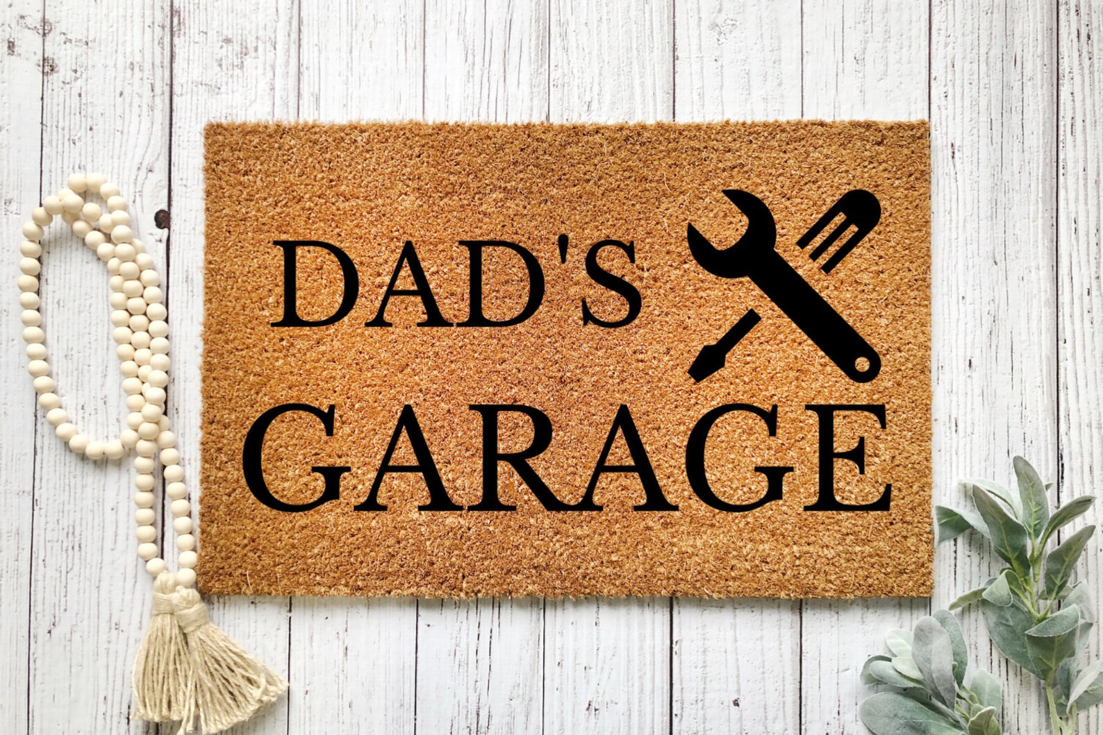 Dads Garage Fathers Day Gift Gift From Kids to Dad Man Etsy