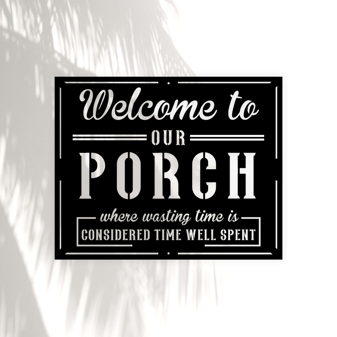 Tropical Home Decor Welcome To Our Backyard Bar Metal Sign Outdoor Patio  Tin Signs Funny Outdoor Metal Sign, image size:1080x1080