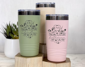 Personalized Nurse Tumbler, Medical Tumbler, Nurse Gift, Nursing Student, RN LPN, Nurse Graduate, Doctor Gift, Nurse Appreciation Gift