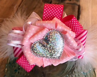 Valentine's Day bow | Etsy