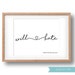 Personalised Engagement Gift | Couple's Name Printable | Wedding Gift | Engagement Present | Minimalist | Digital File | 11x14in