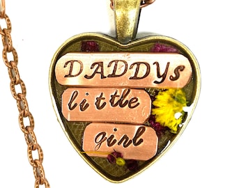 Heart Daddy's Little Girl" Pendant