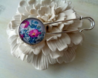 Scarf pin "Flower" shawl pin, pin, scarf pin, jewelry pin