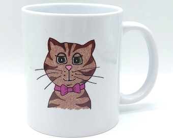 Funny Cat Mug - Number One Crazy Cat Lady - Cat Lover Gift