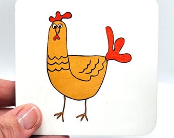 Blue Bird / Chicken Coaster