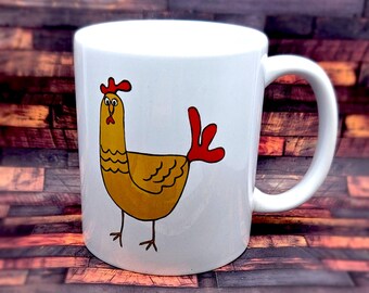 Yellow Chicken mug