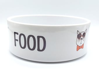 Ceramic Cat Bowl | Cat Water Bowl | Cat Food Bowl | Cat Food Bowl | Personalised Cat Bowl