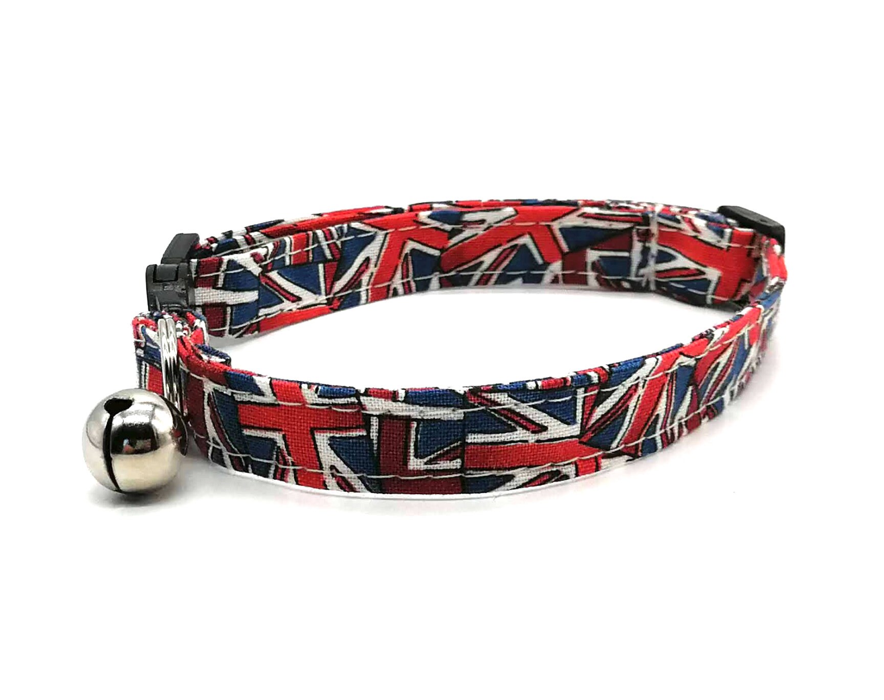 union jack cat collar