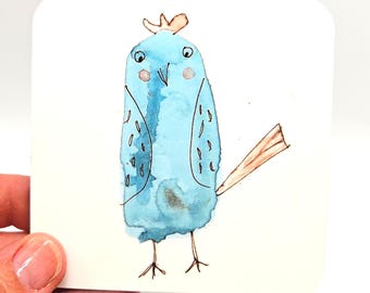 Blue Bird / Chicken Coaster
