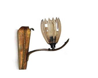 vintage wall lamp edison flower working vintage wall lamp light copper leaves with flower shaped glass lampshade vintage etsy vintage wall lamp edison flower working vintage wall lamp light copper leaves with flower shaped glass lampshade vintage etsy
