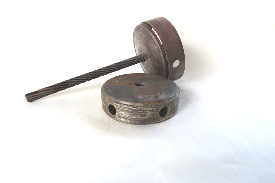 Vintage Lighting Parts, Back Plates for a Wall Lamp or Ceiling Canopies