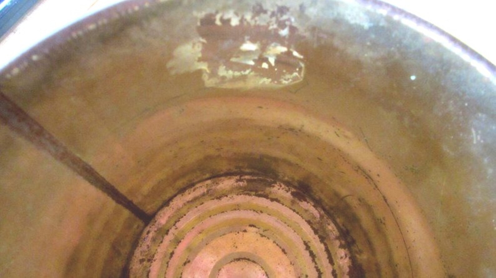 Large Tall Rusty Cylinder Spanish Vintage Water Melon Bubble Gum Candy