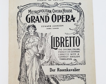 This package has it all! OPERA LIBRETTI ~ Italian French and German 20/% off of Sale Price