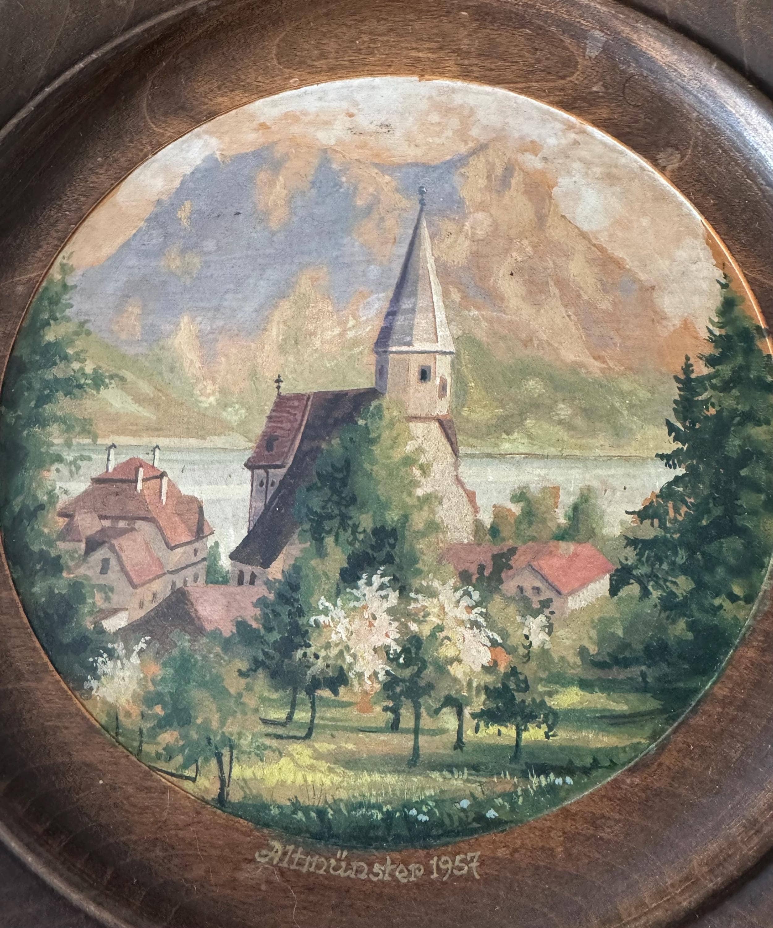 オーストリア 木製看板 SB&K Schildermanufaktur WIEN KAZETO MORITO