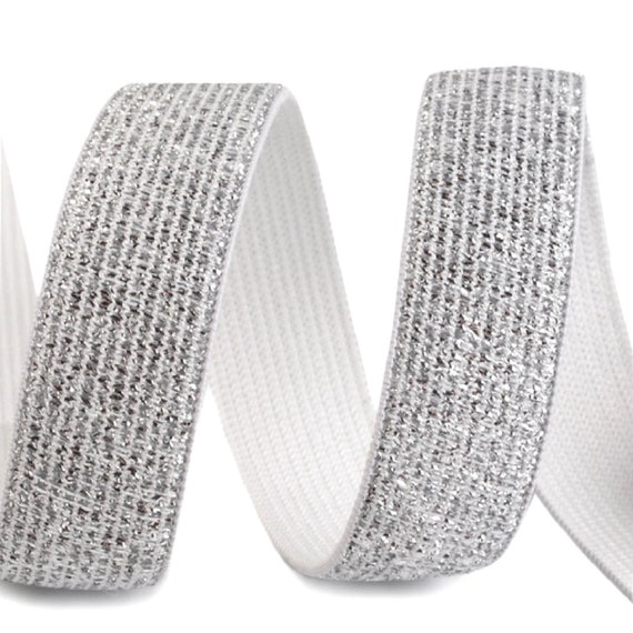 Per 15m Spool 20mm Wide Red Metallic Ribbon