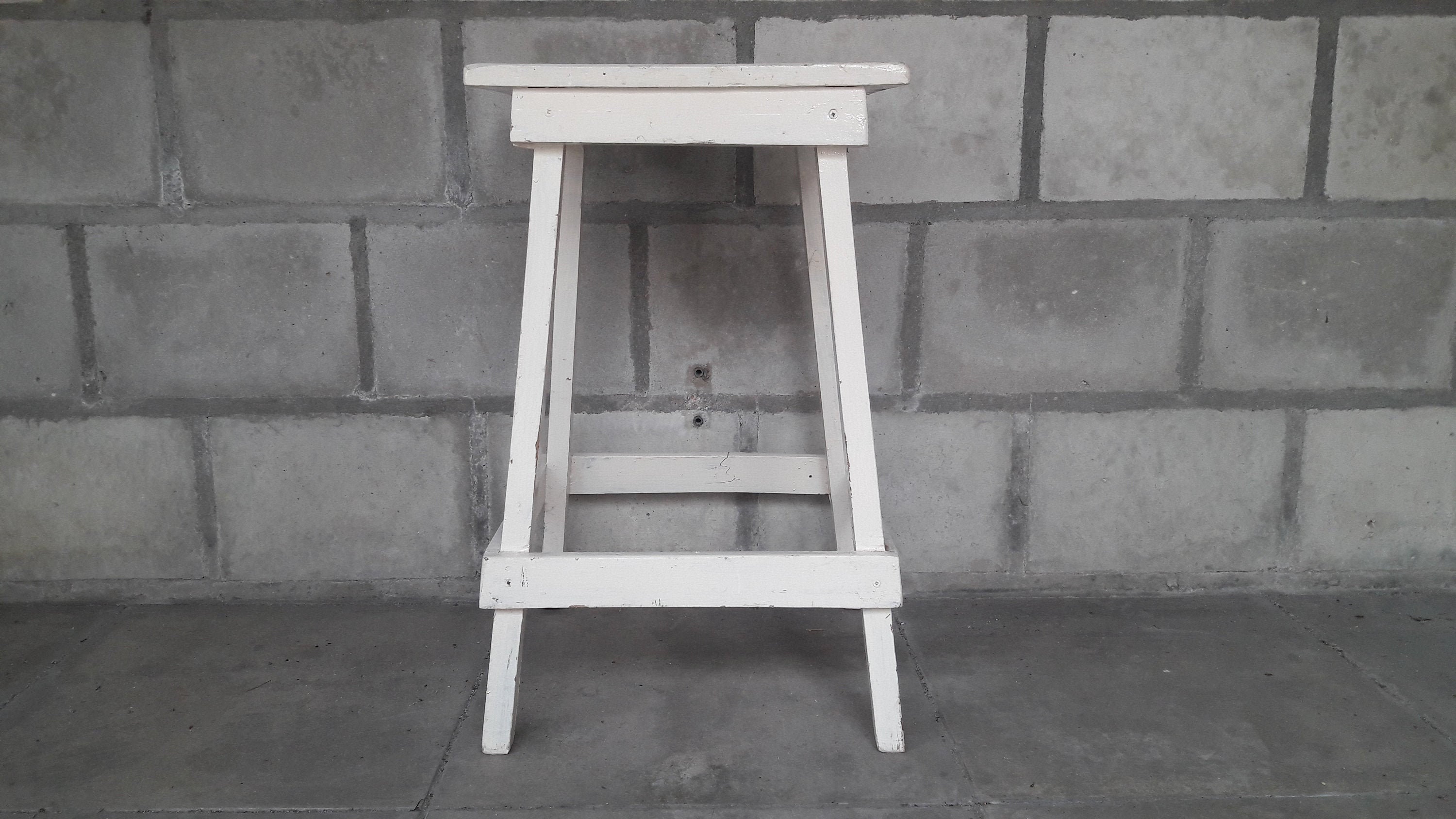 tabouret Français Vintage,