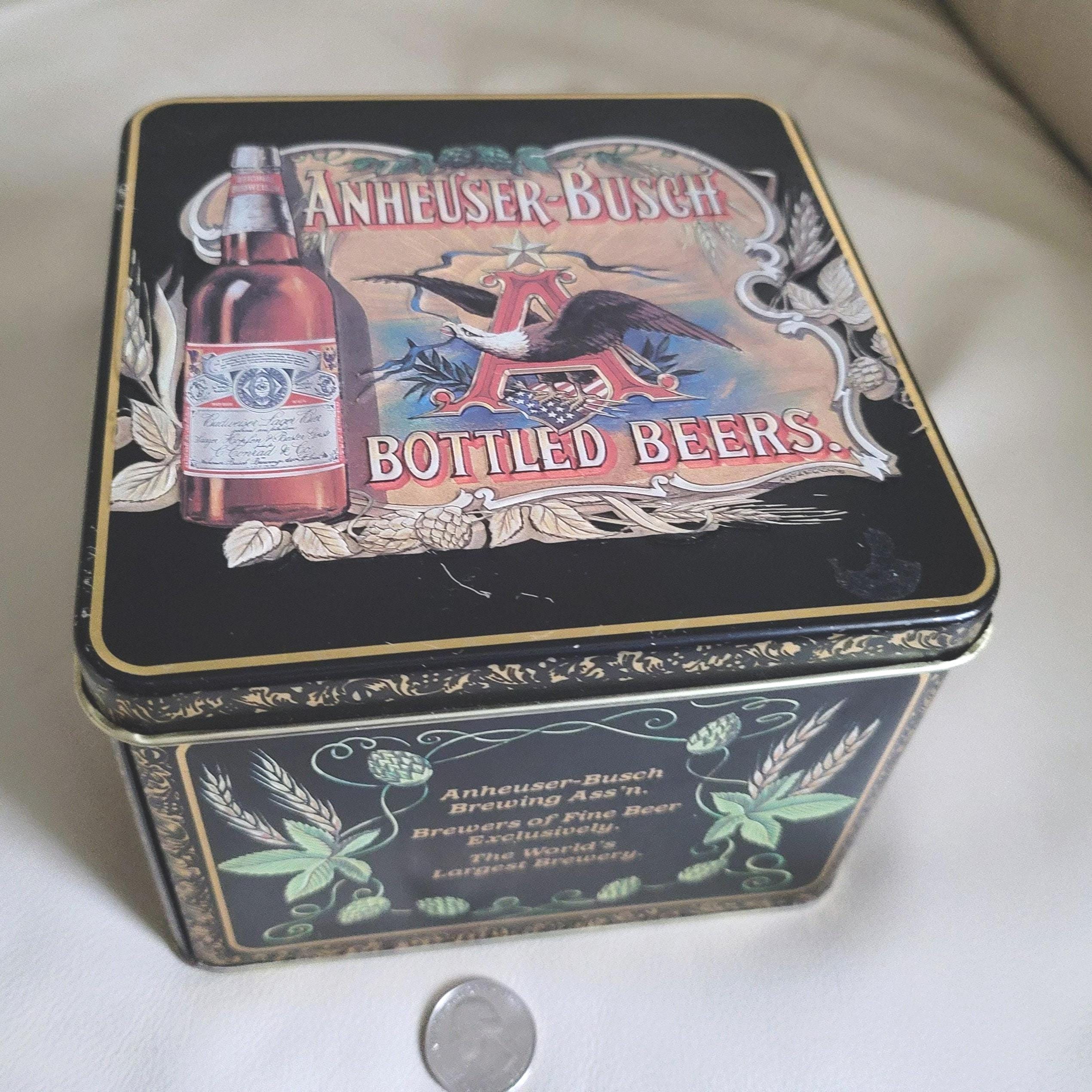 Anheuser Busch Tin - Etsy