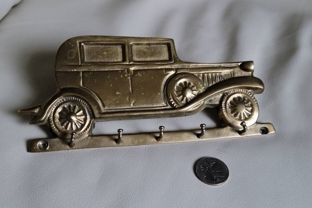 Heiheiup Pendant Pendant Metal Car Gourd Keychain Brass Keychain Copper  Keychains Key Clip for Purse 