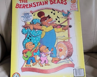 The Berenstain Bears First time Puzzle 1988.