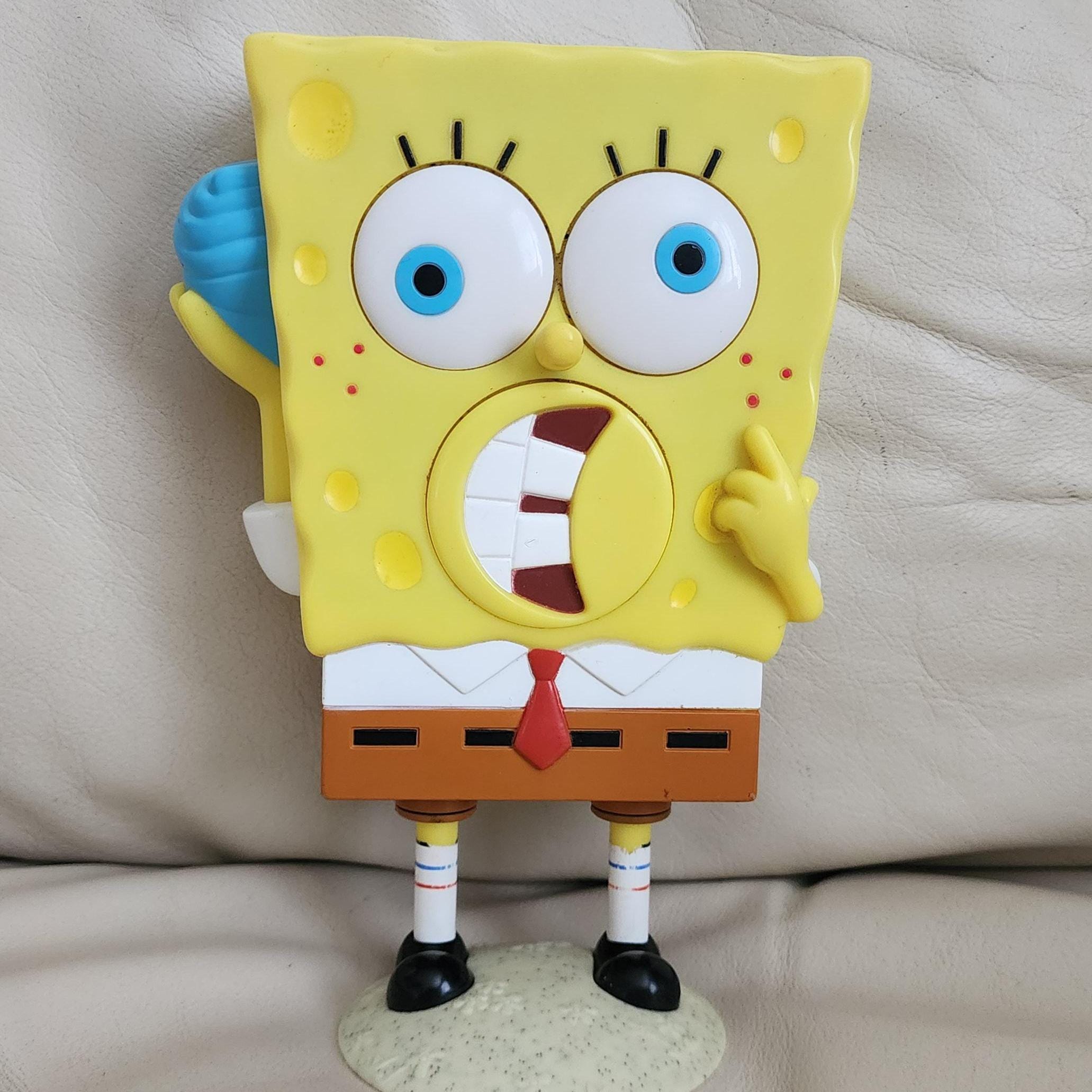 Talking Spongebob Squarepants Toy: 2004 Mattel Viacom Collectible Vintage  Collectible Gifts for Any Occasion for Any Age Holiday Season Gift